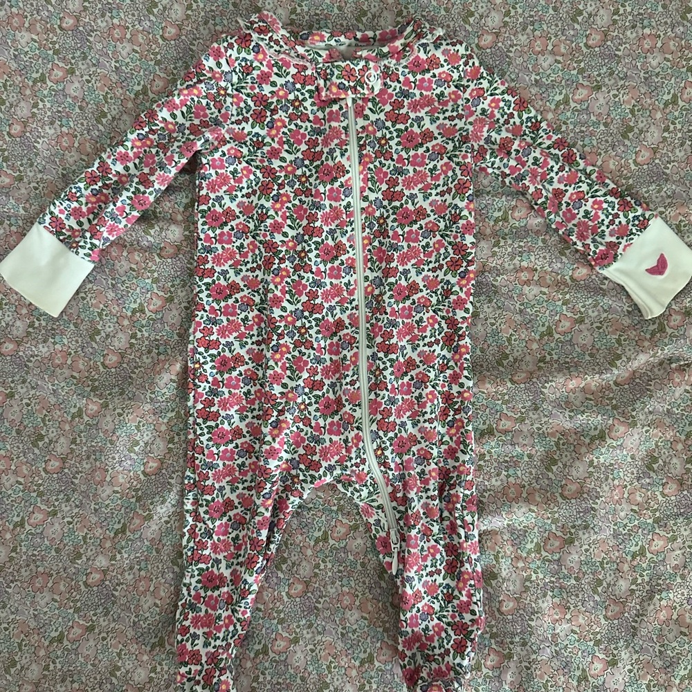 Petite Plume Floral Kids One Piece